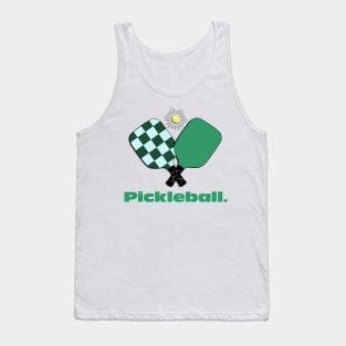 Preppy Pickleball Paddles Tank Top